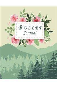 Bullet Journal: Daily Notebook to Write in Bullet Dots & Dot Grid Paper 120 Pages 8.5