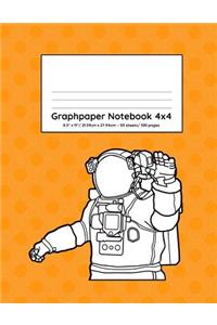 Graphpaper Notebook 4x4