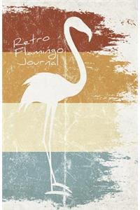 Retro Flamingo Journal