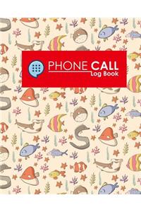 Phone Call Log Book