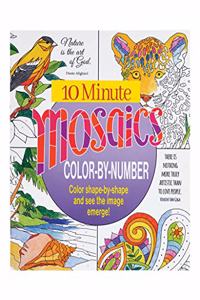 10 Minute Mosaics Color by Number