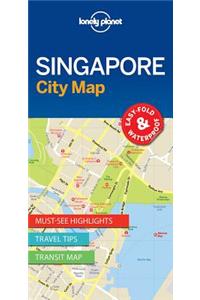 Lonely Planet Singapore City Map 1