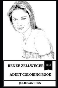 Renee Zellweger Adult Coloring Book