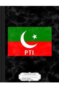 Pakistan Pti Party Imran Khan Composition Notebook