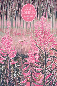 Annie Soudain Wall Calendar 2024 (Art Calendar)