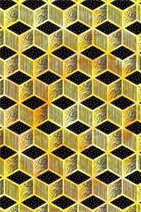 Journal Notebook Cubes Pattern 6