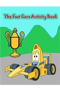 Fast Cars Activity Book