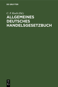 Allgemeines deutsches Handelsgesetzbuch