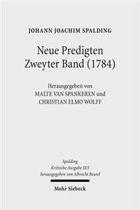 Johann Joachim Spalding -- Kritische Ausgabe