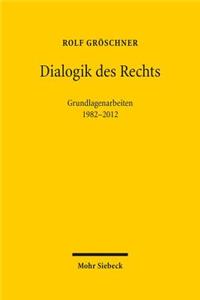 Dialogik des Rechts