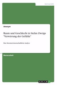 Raum und Geschlecht in Stefan Zweigs 
