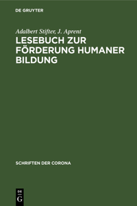 Lesebuch Zur Förderung Humaner Bildung