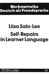 Self-Repairs in Learner Language