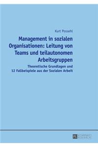 Management in sozialen Organisationen
