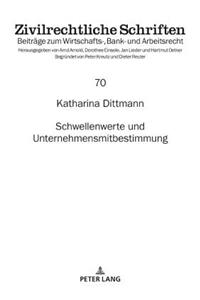Schwellenwerte Und Unternehmensmitbestimmung