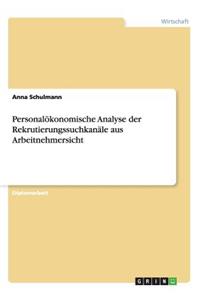Personalökonomische Analyse der Rekrutierungssuchkanäle aus Arbeitnehmersicht