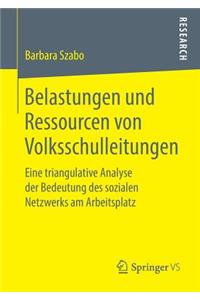 Belastungen und Ressourcen von Volksschulleitungen