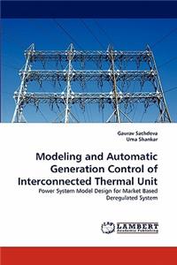 Modeling and Automatic Generation Control of Interconnected Thermal Unit