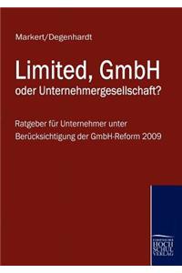 Limited, Gmbh Oder Unternehmergesellschaft?