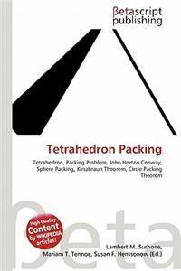 Tetrahedron Packing