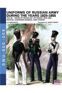 Uniforms of Russian army during the years 1825-1855 vol. 06