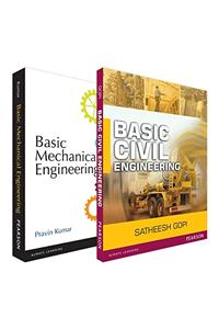 BPUT - Engineering First Year Combo of Basic Civil Engineering & Basic Mechanical Engineering