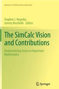The SimCalc Vision and Contributions