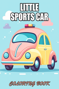 Little Sports Car Coloring Book