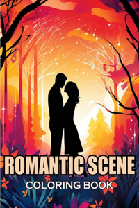 Romantic Scene Coloring Book
