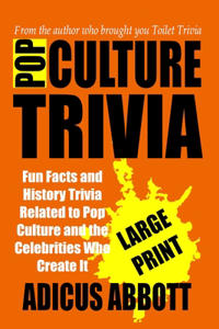 Pop Culture Trivia Large Print