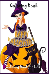 Happy Halloween Coloring Book