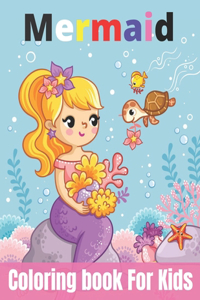Mermaid Coloring Book For Kids