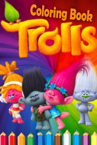 Trolls Coloring Book