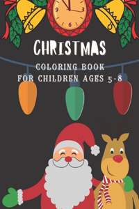 Christmas Coloring Book for children ages 5-8