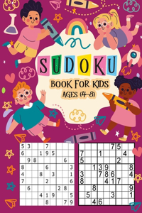 Sudoku Book for Kids Ages 4-8