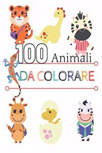 100 animali da colorare