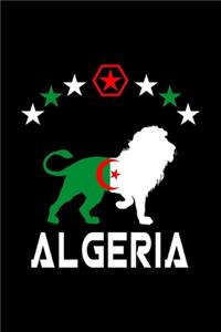 Algeria Lions Notebook