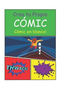 Crea tu Propio CÓMIC Cómic en blanco