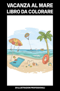 Vacanza al Mare Libro da Colorare