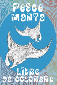Pesce manta - Libro da colorare
