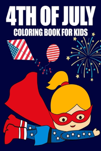 4th Of July Coloring Book For Kids