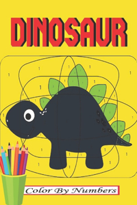 Dinosaur Color by Number
