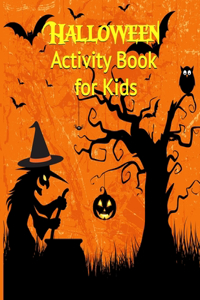 halloween activity book for Kids