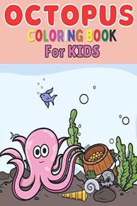 Octopus coloring book for kids