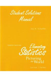 Student Solution Manual for Elementary Statistics