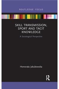 Skill Transmission, Sport and Tacit Knowledge