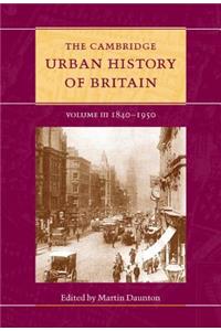 Cambridge Urban History of Britain