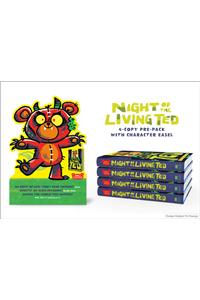 Night of the Living Ted 4-Copy Pre-Pack with Character Easel