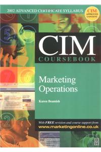 CIM Coursebook 02/03 Marketing Operations