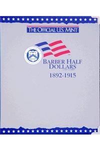 The Official U.S. Mint Barber Half Dollars Coin Album